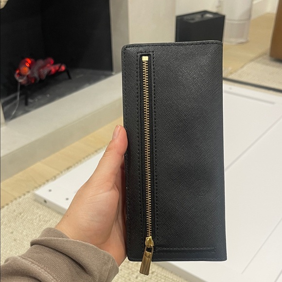 Tory Burch Black Saffiano Leather Wallet - Picture 3 of 3